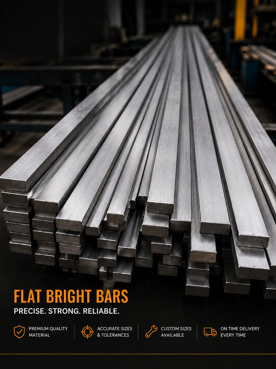 Mild Steel Flat Bar manufactured by Steel Experts India